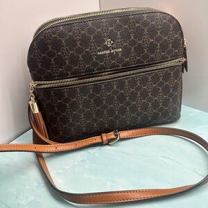 Nanette Lepore Brown Crossbody Bag